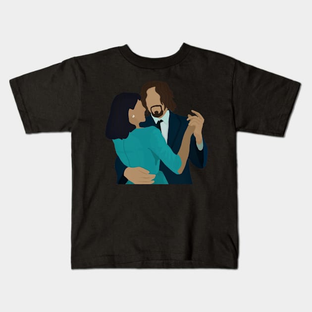 diego and lila Kids T-Shirt by nweinberg